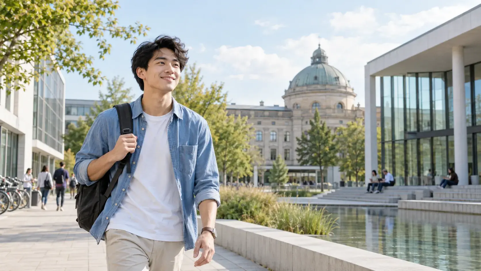 德国大学校园与国际学生